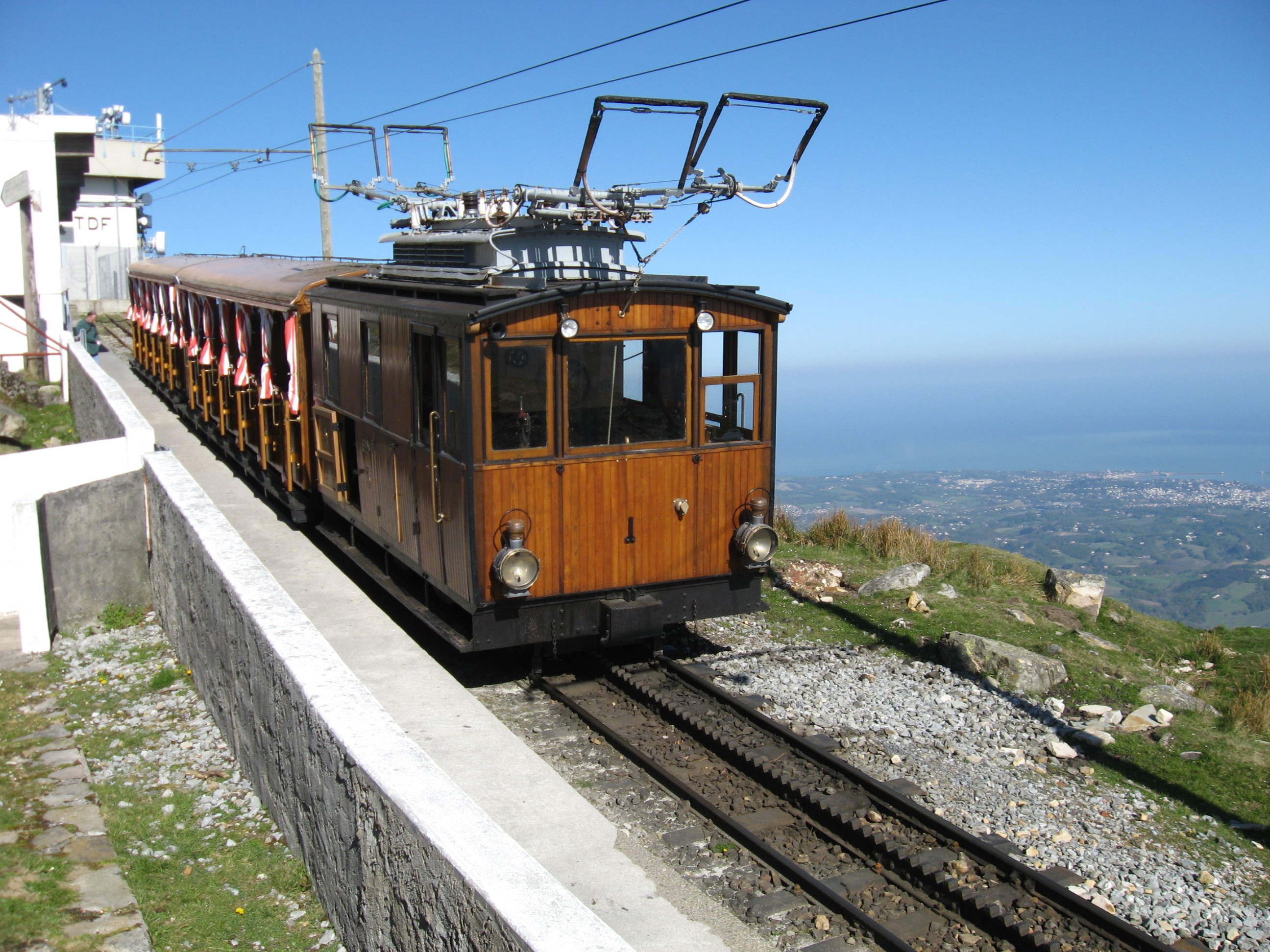 depart train de la rhune