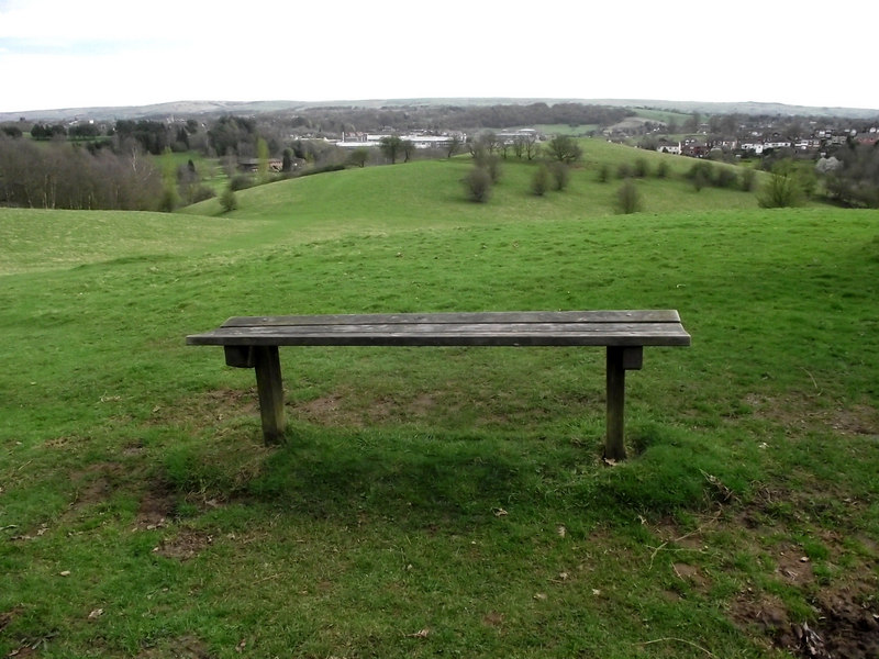 Seat with a view - geograph.org.uk - 2347417