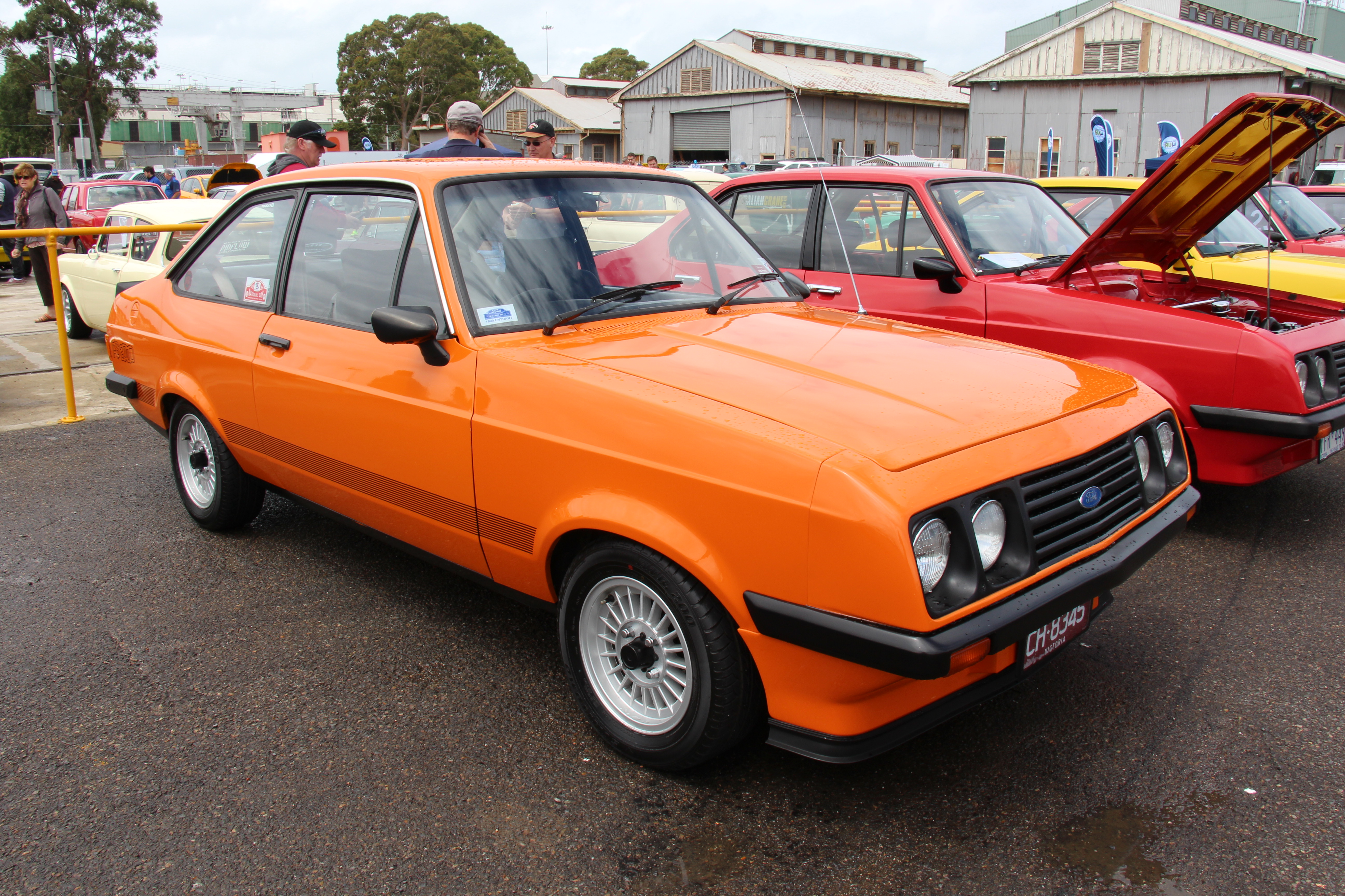 1979 Ford Escort (Mark II) RS 2000 2-door sedan (16237305008).jpg. 