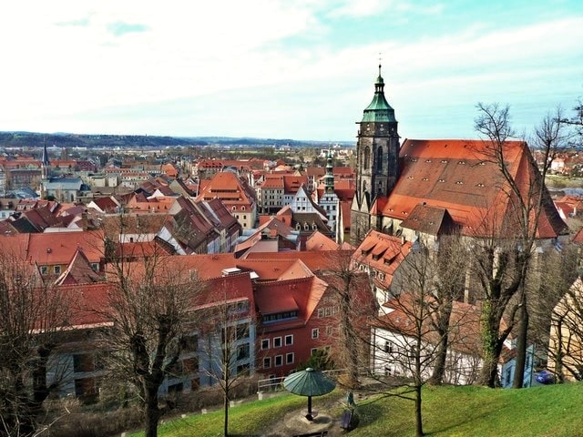 Blick ber die Altstadt von Pirna (Panorama of the historic centre of Pirna) - geograph.org.uk - 7781