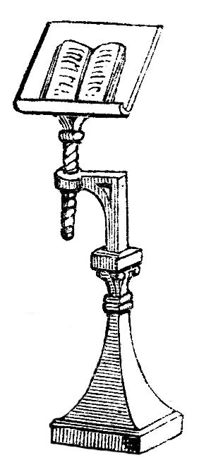 Lutrin religieux