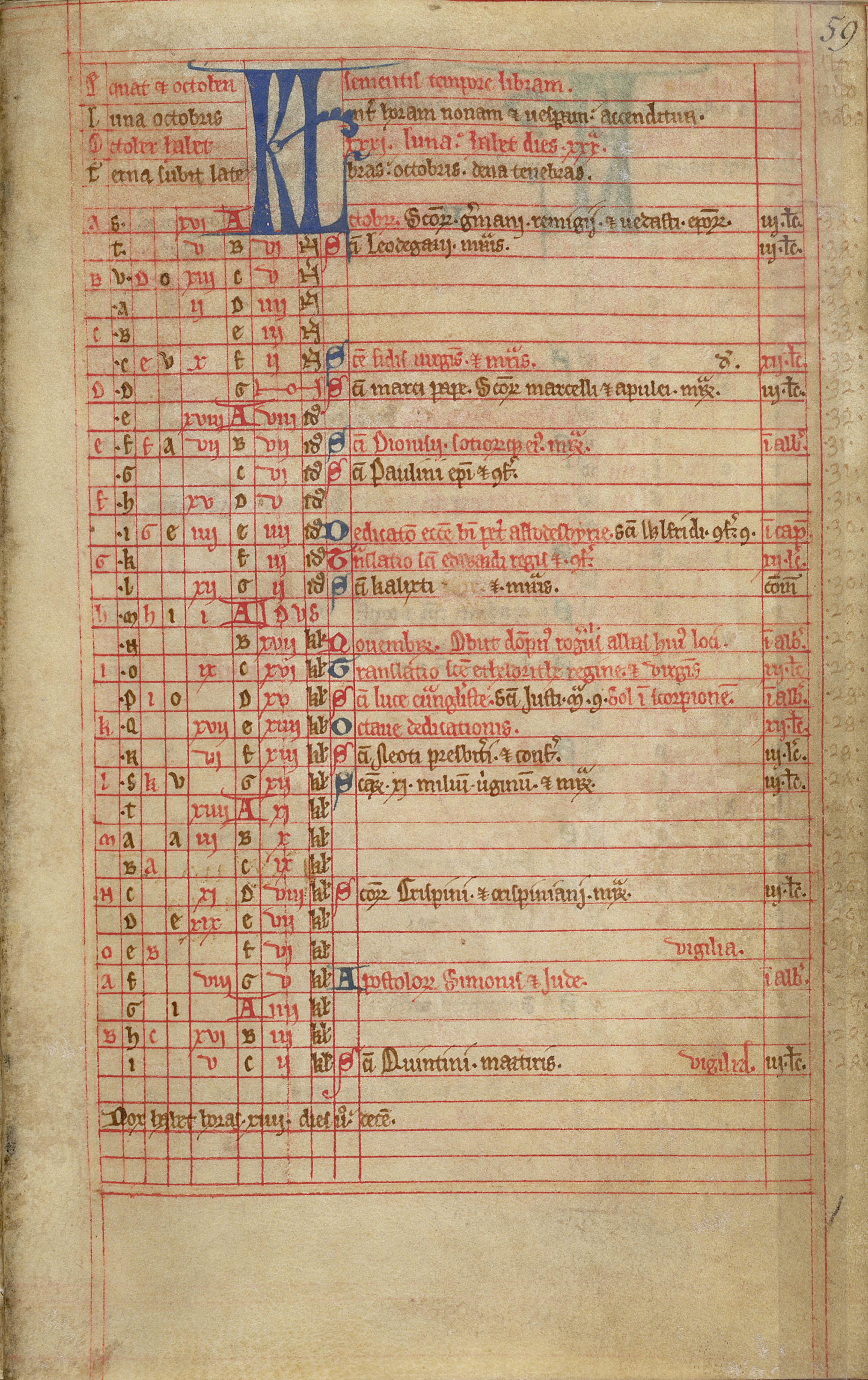 Calendario parrocchiale. Foglio liturgico, calendario murale e