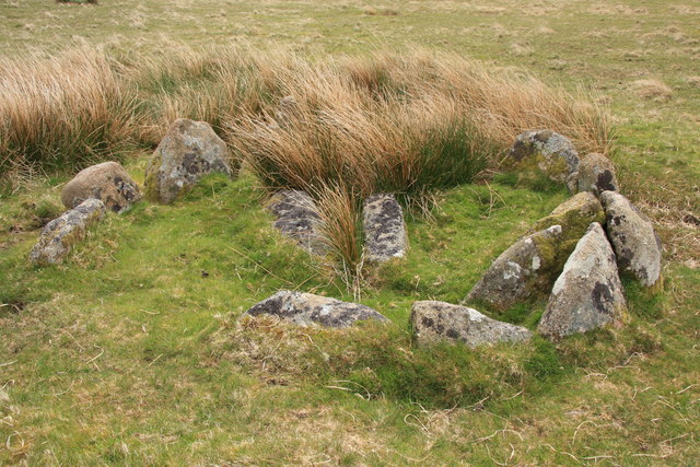 File:Cairn and cist, Royal Hill - geograph.org.uk - 1294652.jpg