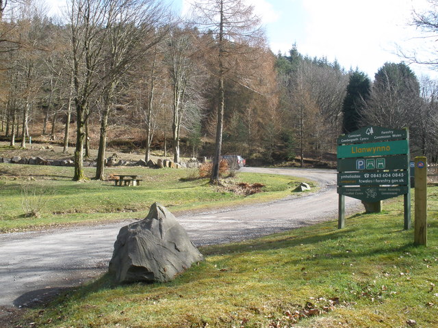 Forestry Commission picnic site, at Llanwynno - geograph.org.uk - 1204202