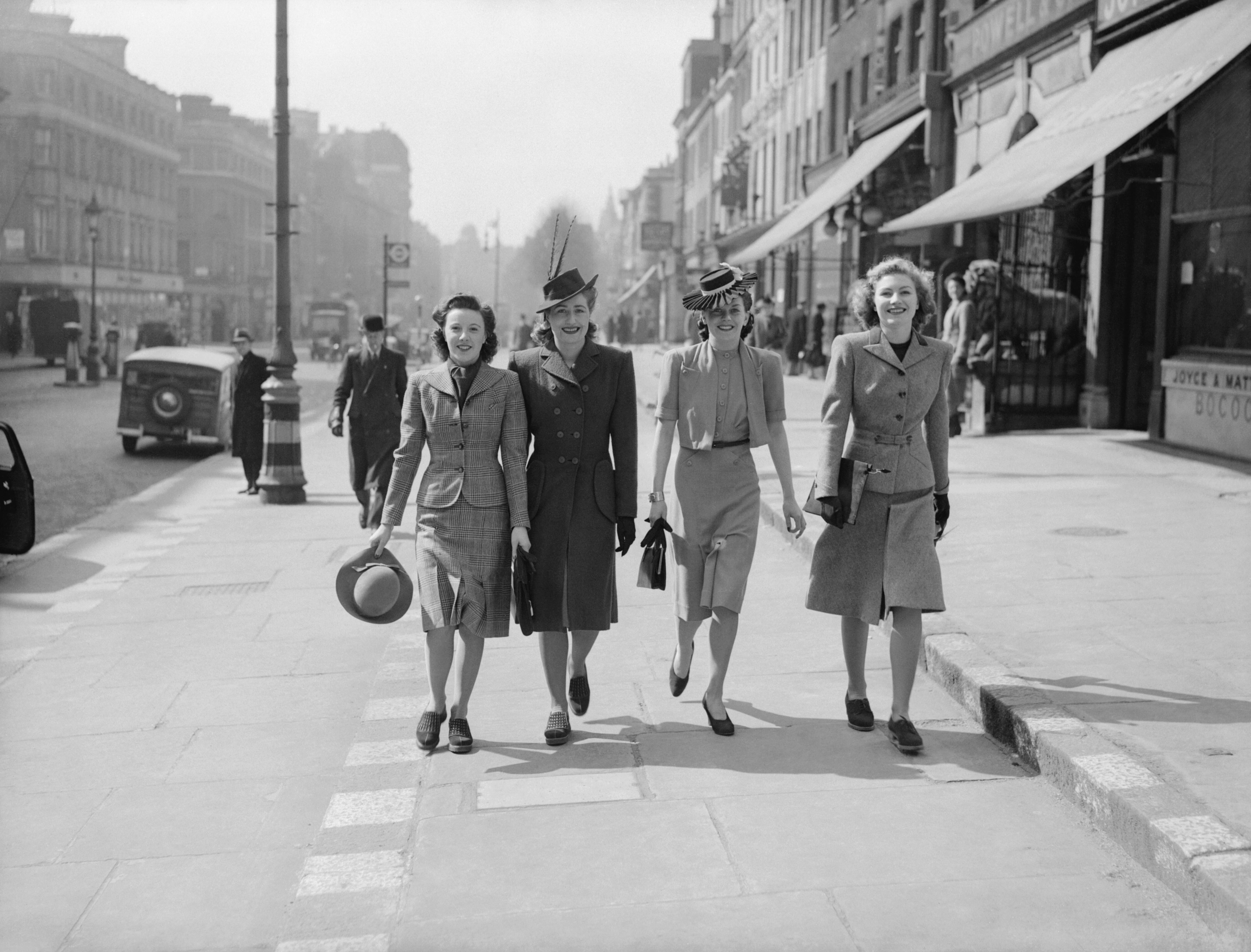 Мода в 1941 году фото