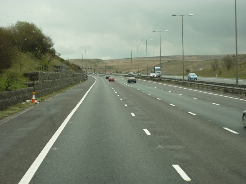 File:Heading east towards Yorkshire along the M62 - geograph.org.uk - 2921530.jpg