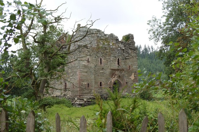 Hopton Castle (village)