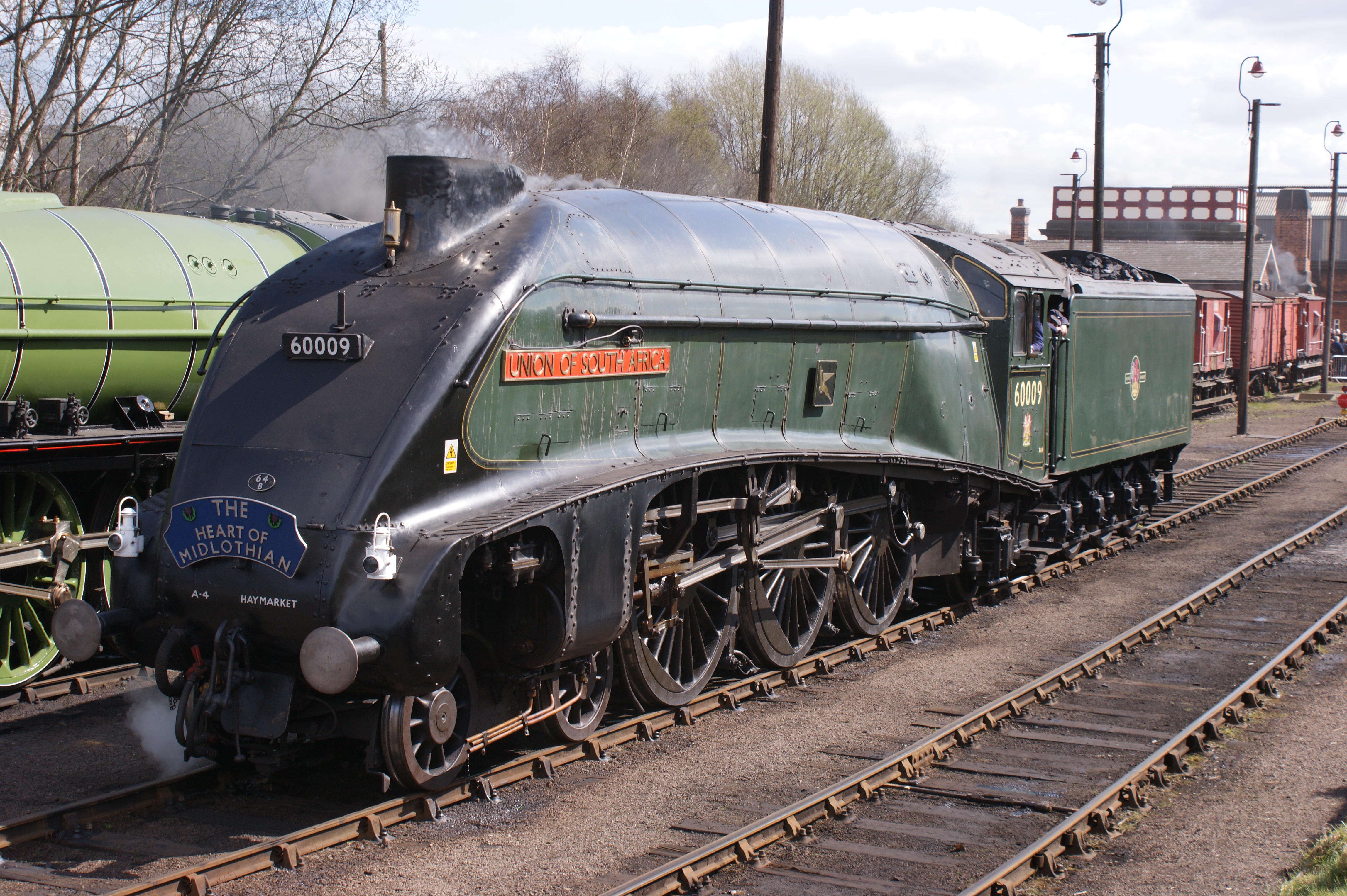 Class 4. LNER class a4 60009. Olwin - LNER class a4. Union South Локомотив. R060009.