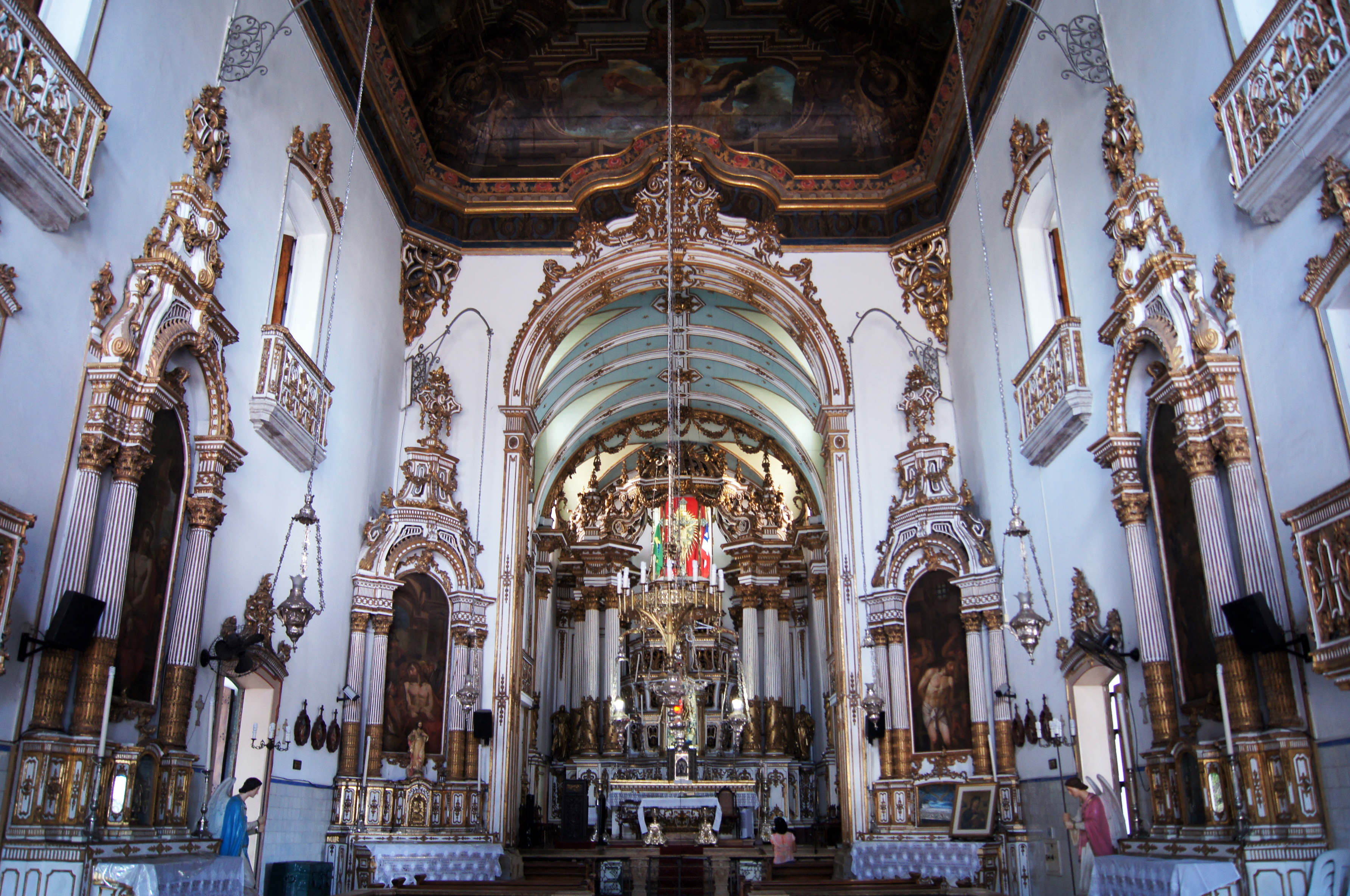 File Igreja Do Senhor Do Bonfim Por Dentro Jpg Wikimedia Commons