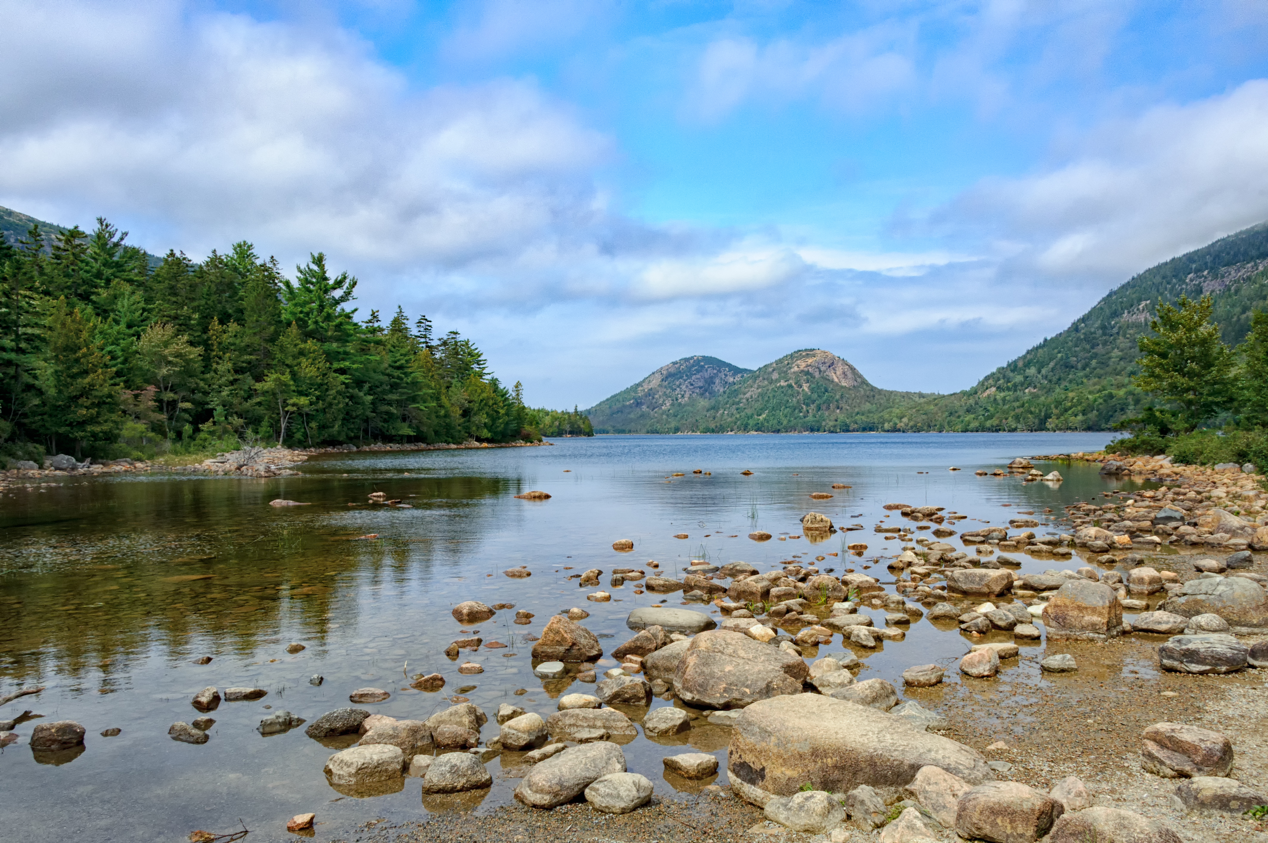 Jordan Pond Reflections (19247942291).jpg