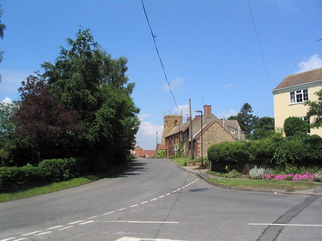 Junction of Mansgate Hill and Church Street, Nettleton - geograph.org.uk - 855406