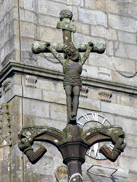 View of Jesus' cross