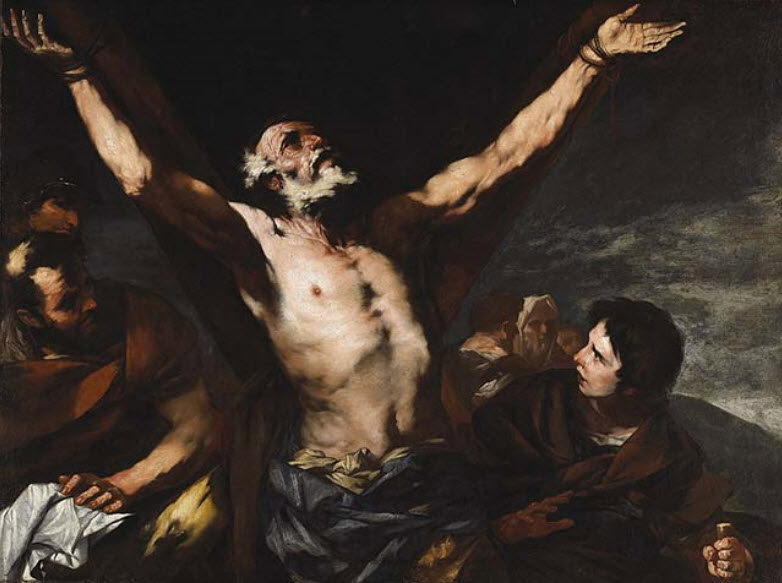 Luca Giordano - Crucifixion of St Andrew