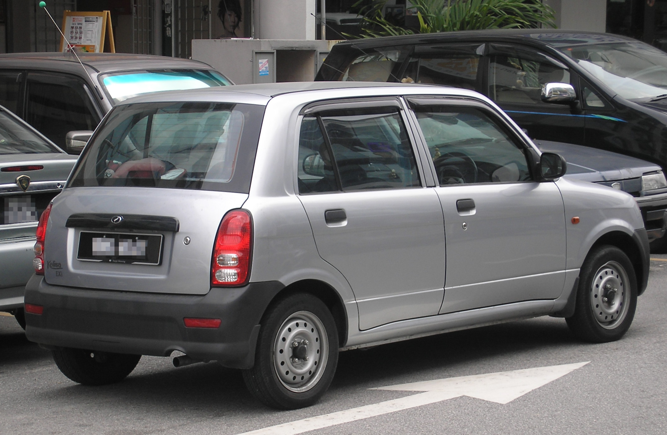 File:Perodua Kelisa (first facelift, basic) (rear), Kuala 
