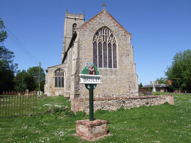 File:St Bartholomews Church, Brisley, Norfolk - geograph.org.uk - 1330515.jpg