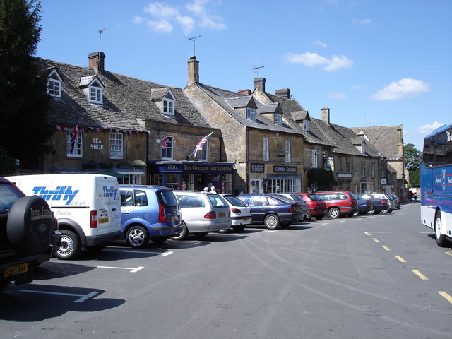 Stow-on-the-Wold - shops by the Market Square - geograph.org.uk - 1166871