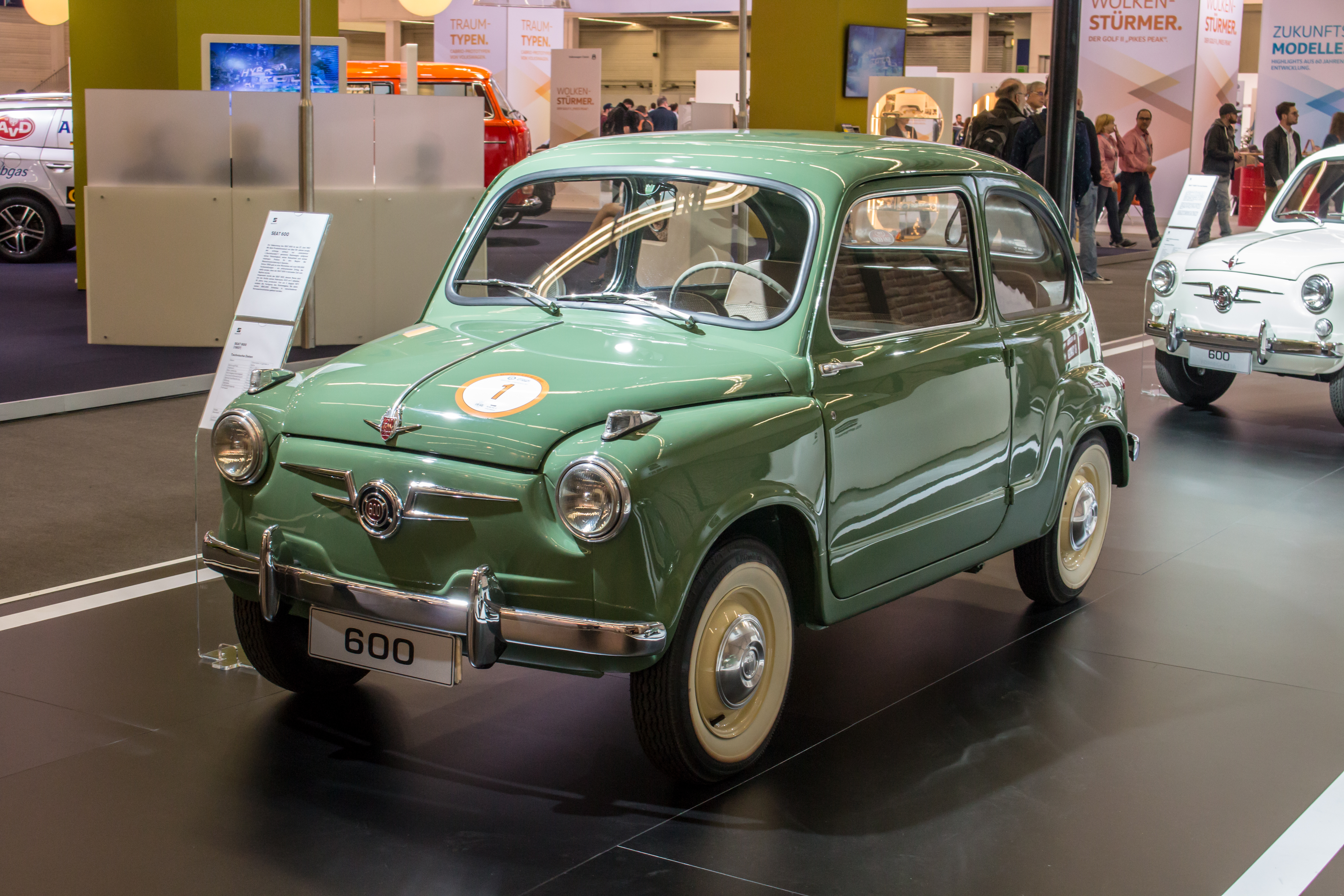 Coches clásicos: Seat 600 D