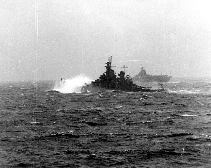 File:USS New Jersey (BB-62) in a stiff storm.jpg