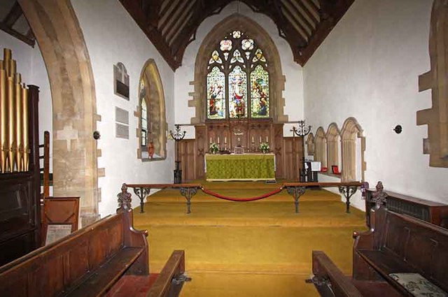 File:All Saints Church, Hilgay, Norfolk - Chancel - geograph.org.uk - 886262.jpg