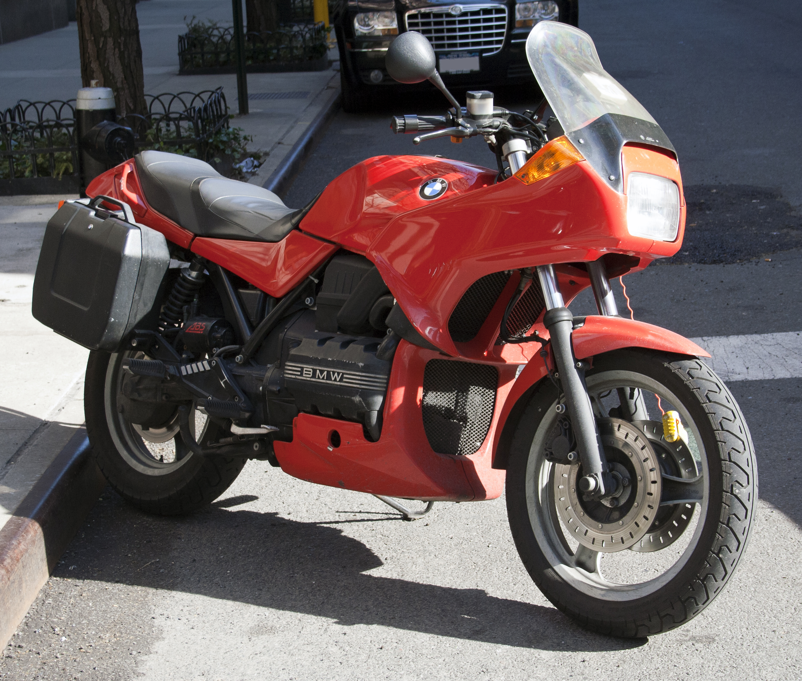 Bmw k75s tinted windshield #3