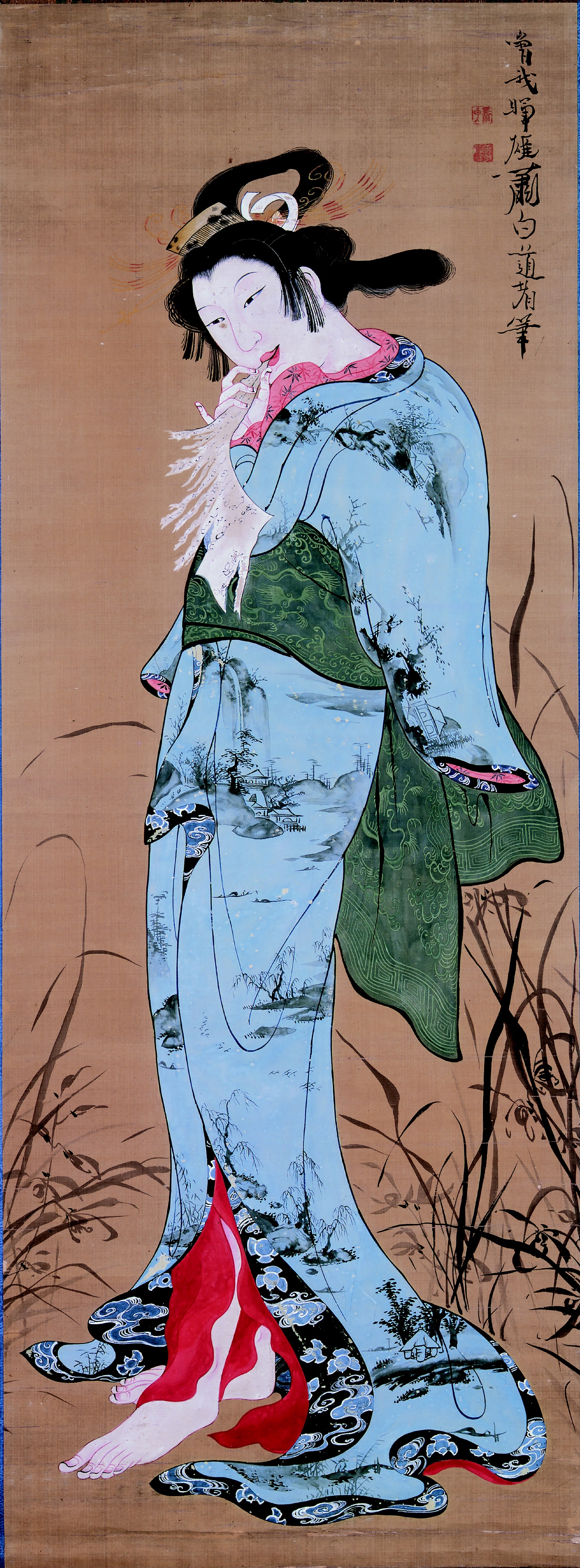 File:Beauty by Soga Shohaku (Nara Prefectural Museum of Art).jpg