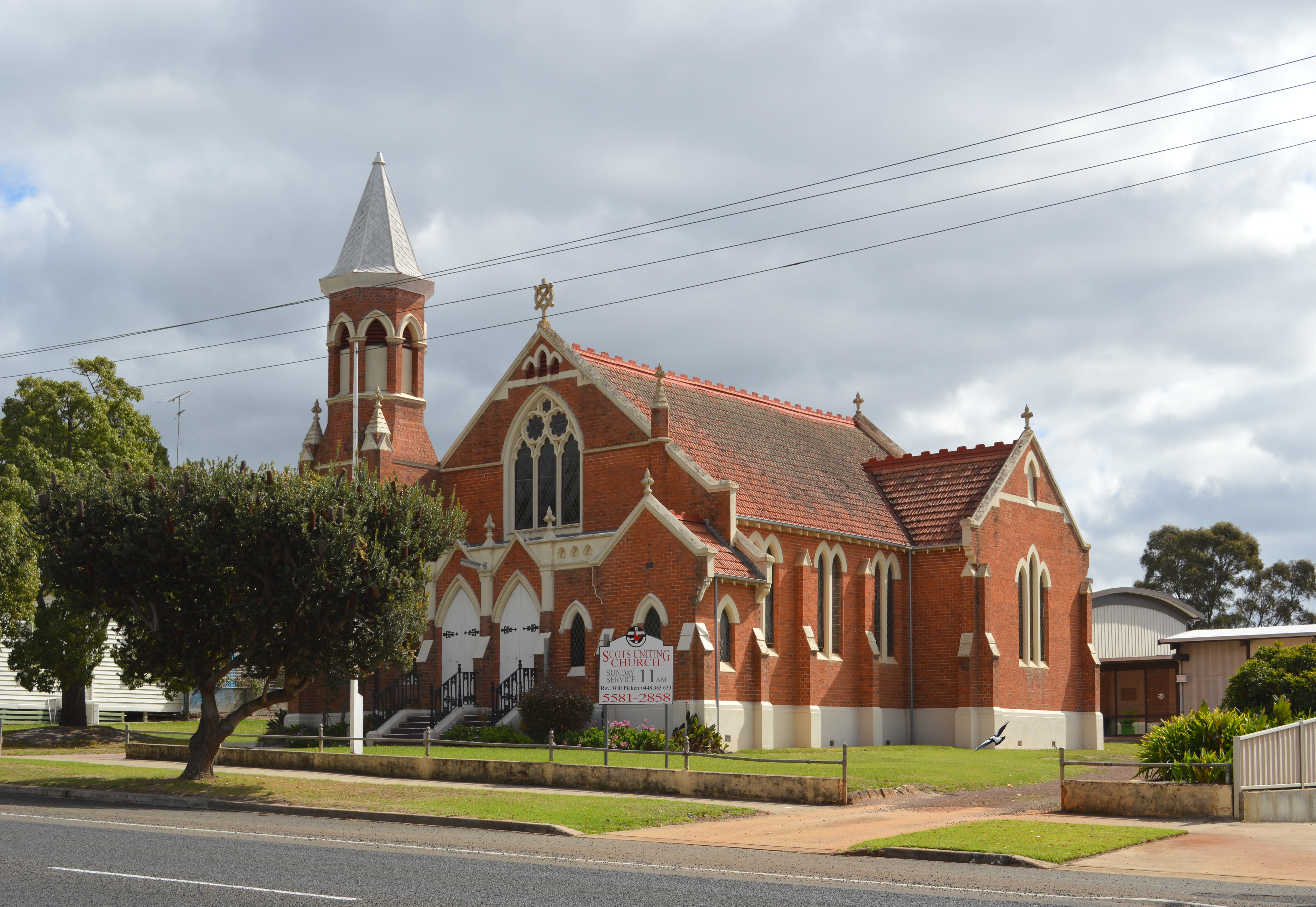 Uniting church. Лютеранская Церковь в США. Кастертон. Bala United Church.