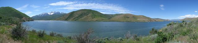  Deer Creek Reservoir panorama