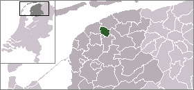 Plassering av Leeuwarderadeel