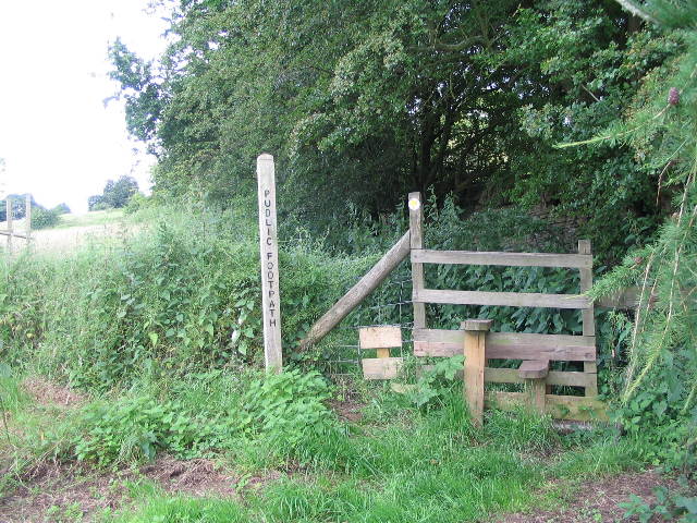 File:Stile and hatch by Loton Park - geograph.org.uk - 489196.jpg