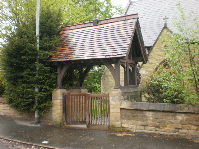 File:The Parish Church of St Thomas, Lower Crumpsall, Lych gate - geograph.org.uk - 1295860.jpg