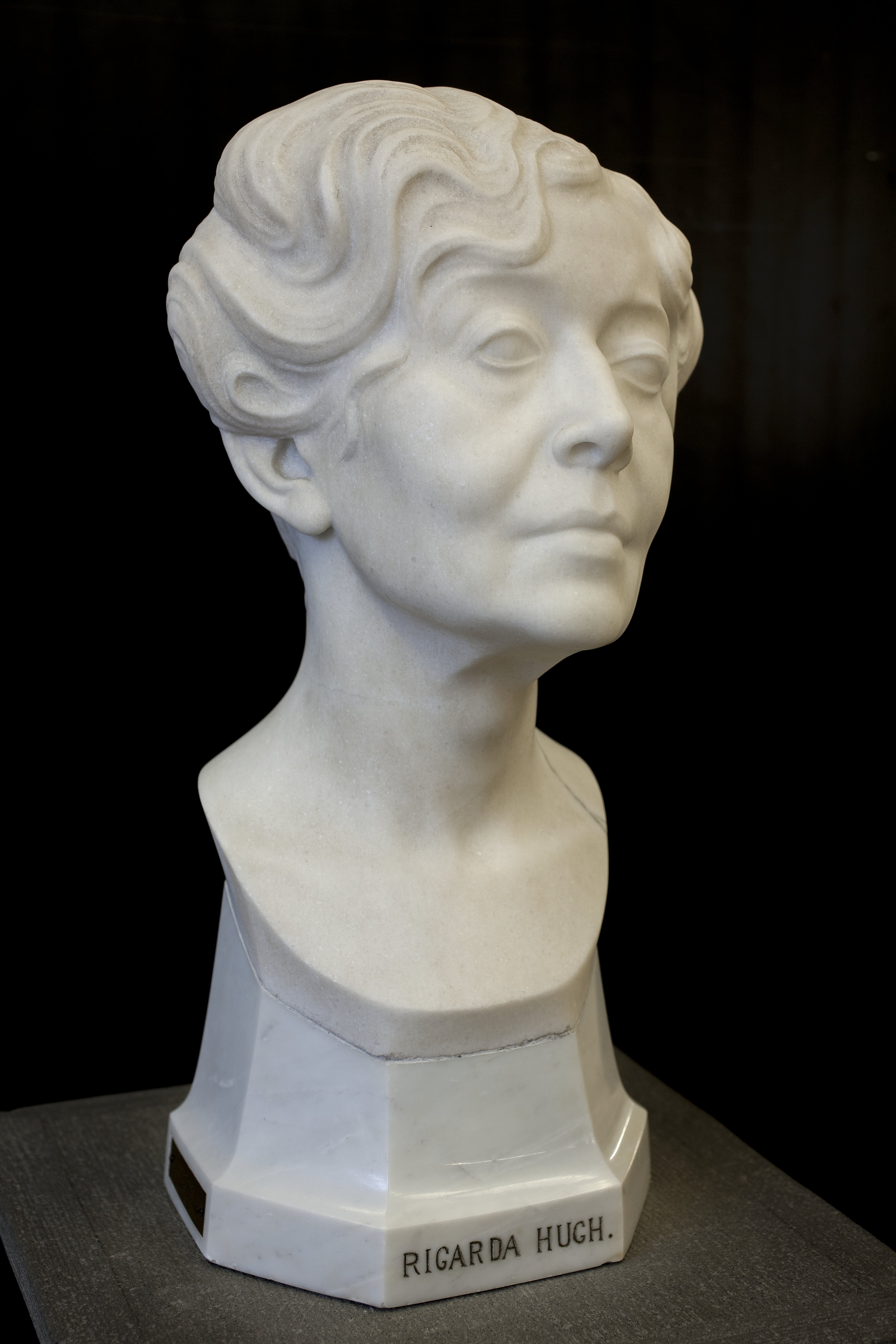 Ricarda Huch; 1916, by the sculptor, [[Paul Peterich