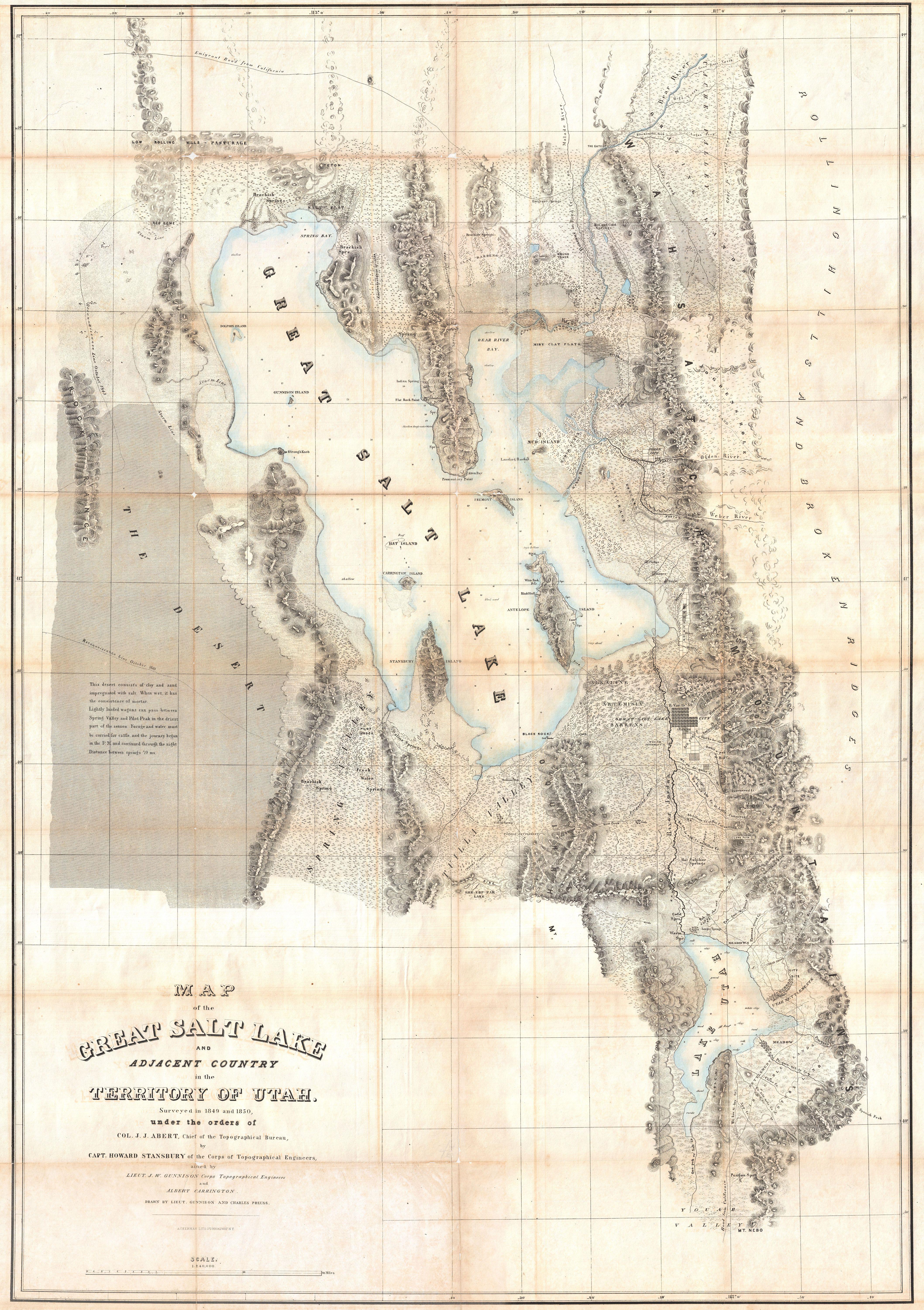 File 1852 Stansbury Map Of Utah And The Great Salt Lake