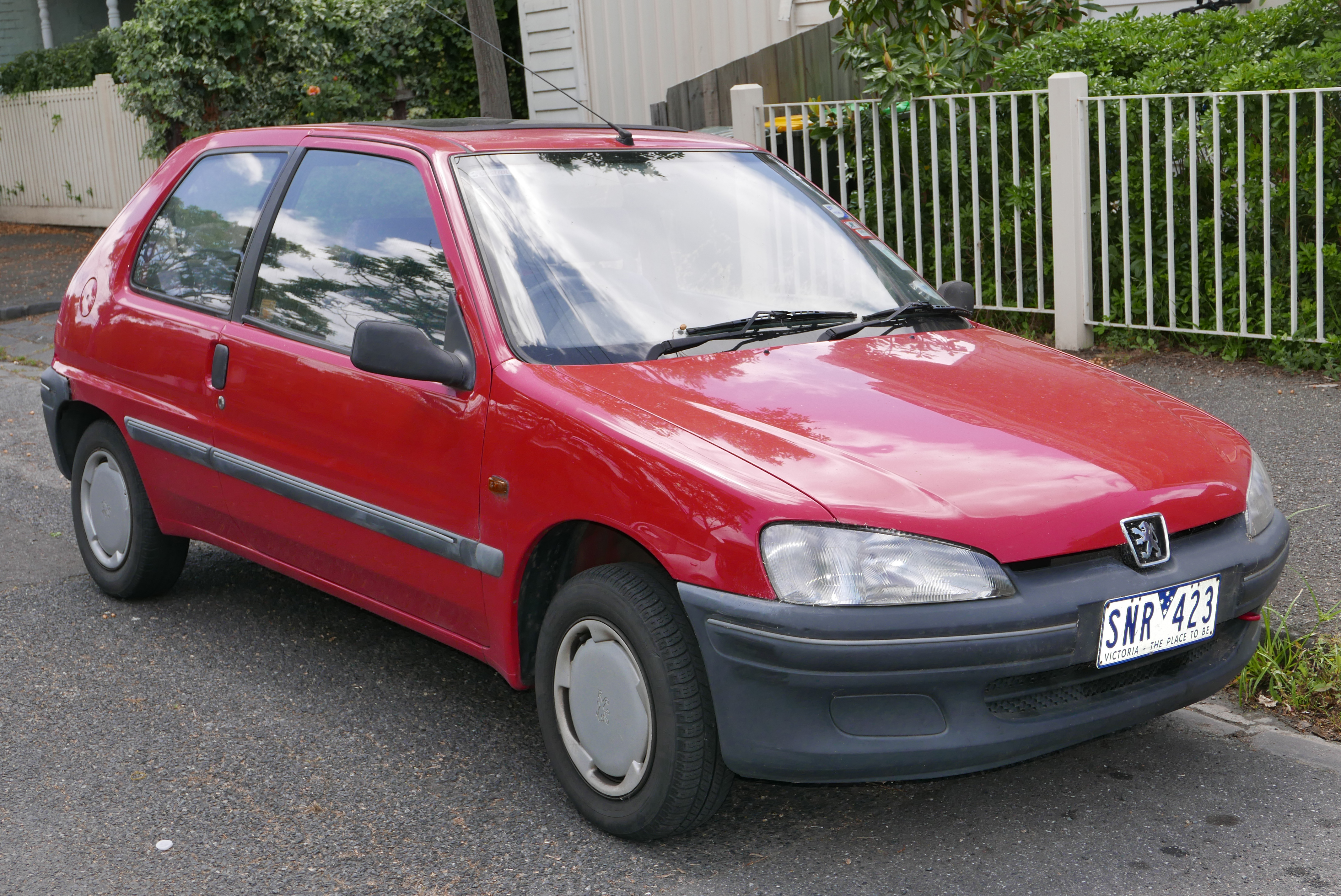 Peugeot 106 stock photo. Image of power, auto, hatchback - 68469380