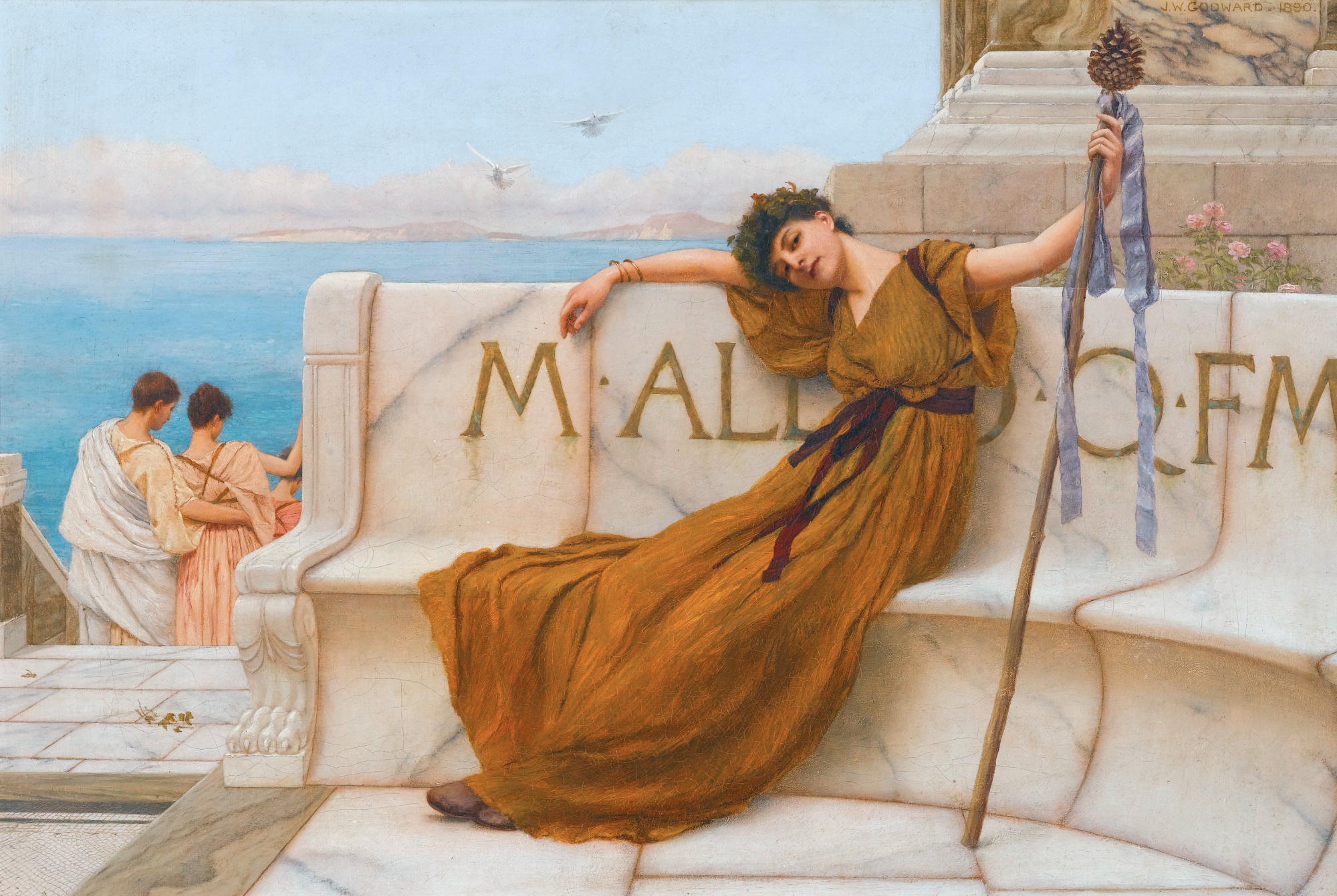 John William Godward Персидская принцесса