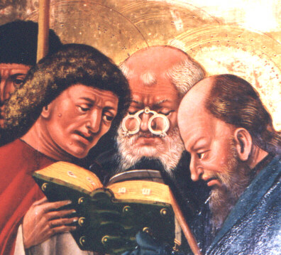 Apostle with glasses (1439)