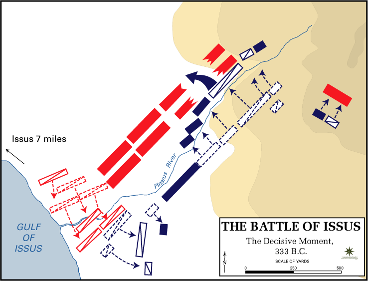 الإسكندر الأكبر.. أذكى وأعظم القادة الحربيين على مر العصور Battle_issus_decisive