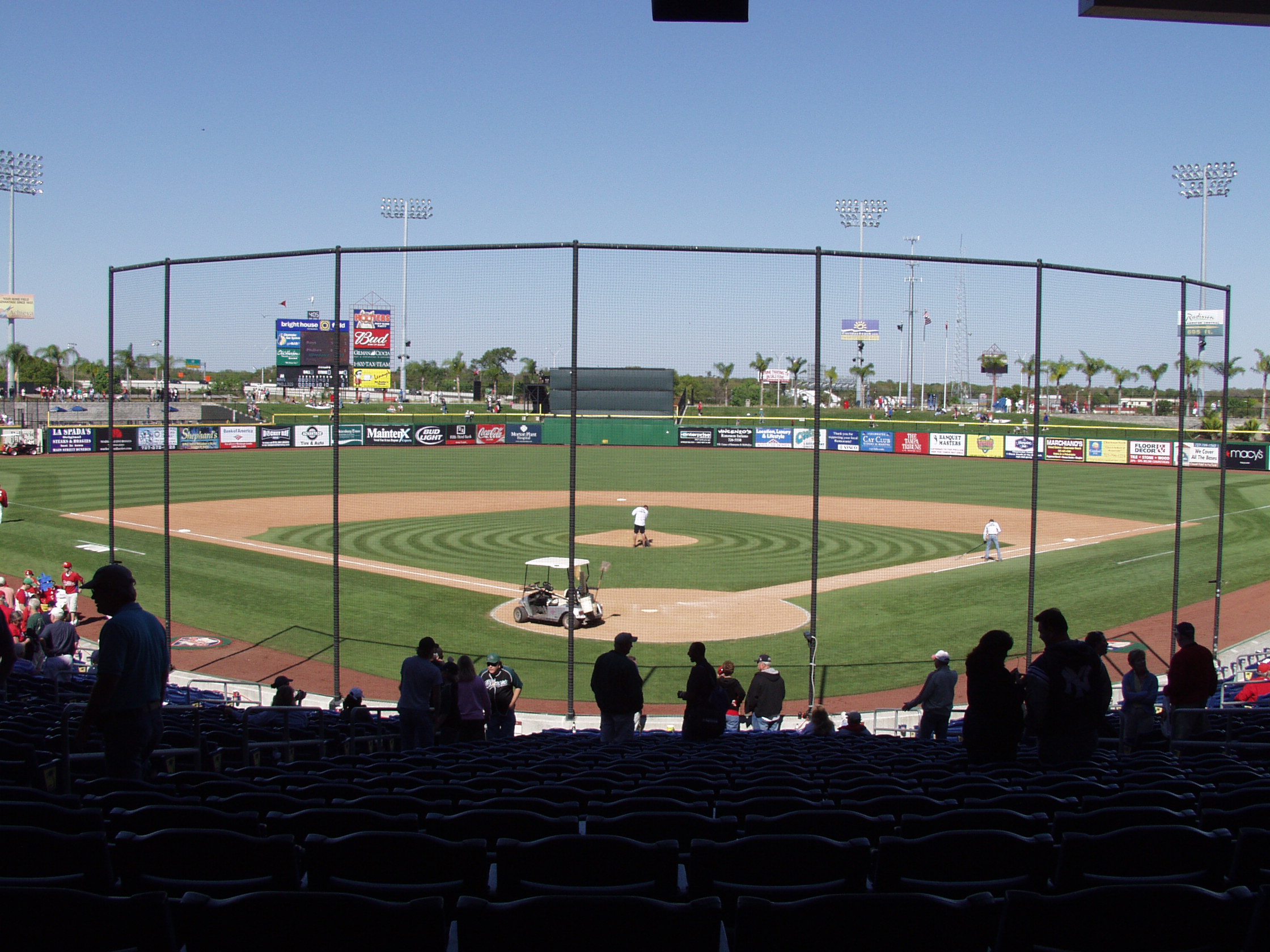 Spectrum Field Clearwater Fl Seating Chart