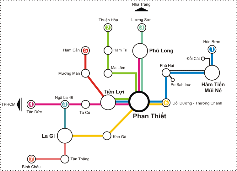 Khám phá vùng đất đầy màu sắc và nền văn hóa đa dạng. Bản đồ du lịch Bình Thuận sẽ giúp bạn thu thập đầy đủ thông tin cần thiết để lên kế hoạch cho chuyến đi của mình.