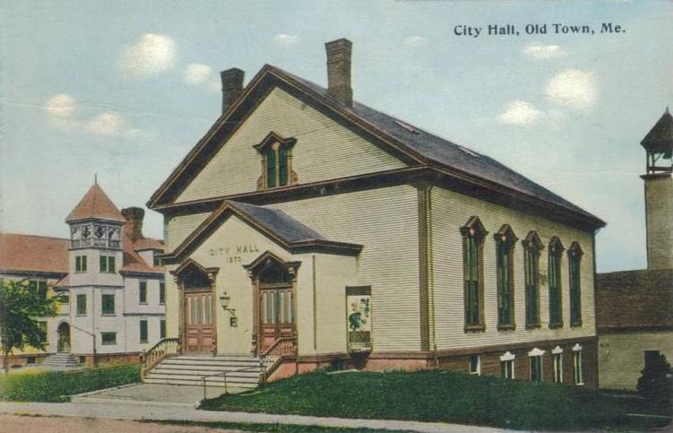 File:City Hall, Old Town, ME.jpg