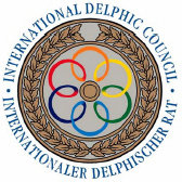 Coat of arms of the International Delphic Council, was designed and patented by J. Christian B. Kirsch, 1995 Delphi-logo-2.jpg