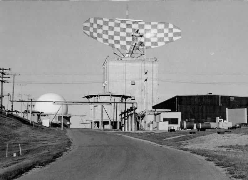 Fortuna Air Force Station. Photo posted by K5okc at English Wikipedia, Public domain, via Wikimedia Commons