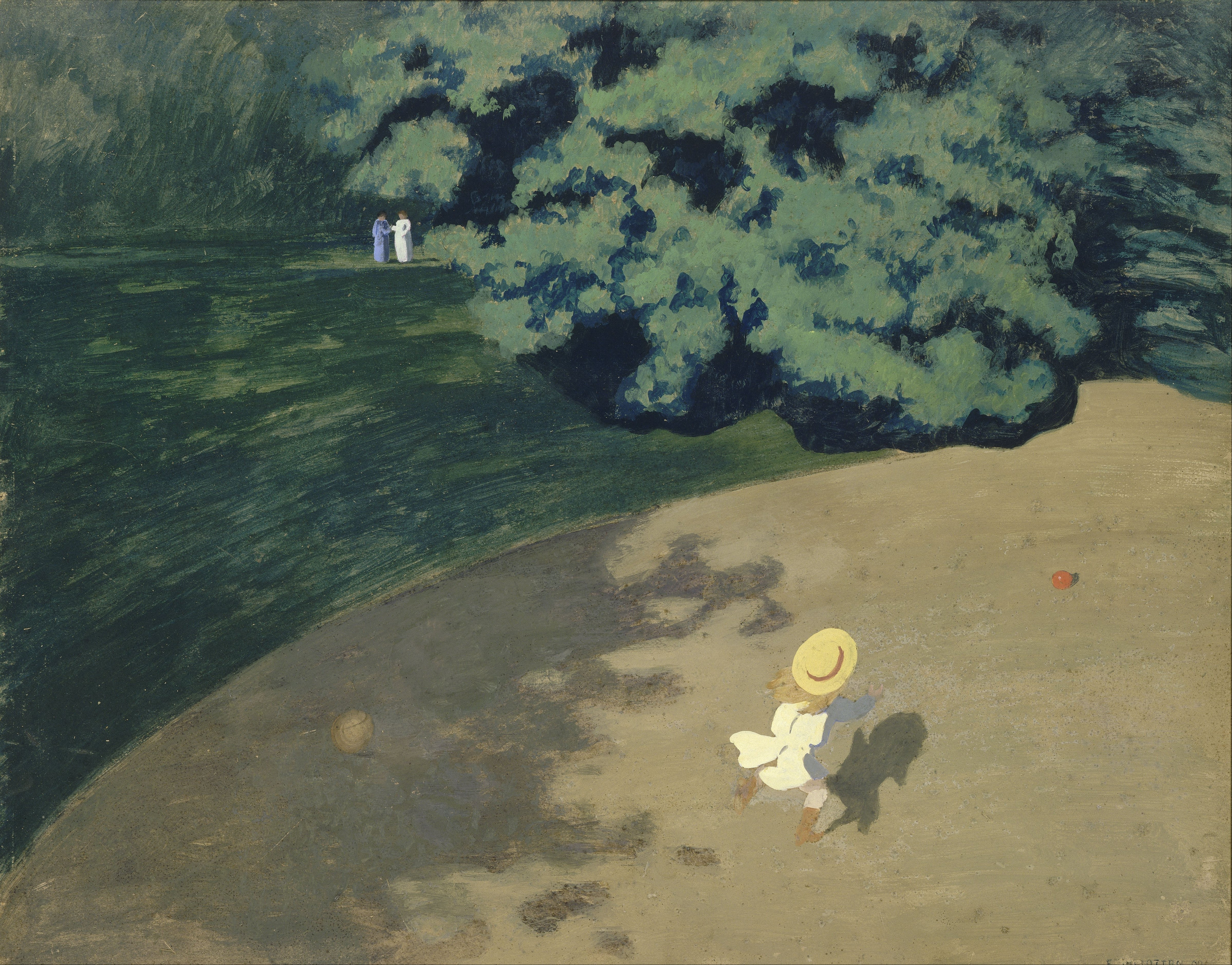 ファイル:Félix Vallotton - The Ball - Google Art Project.jpg 