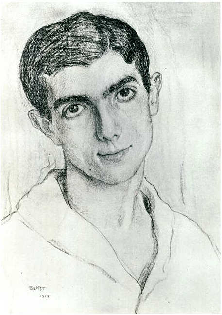 Portrait by [[Léon Bakst]], 1914