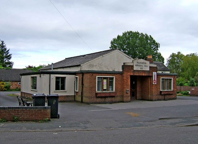 Small picture of Packington Memorial Hall courtesy of Wikimedia Commons contributors