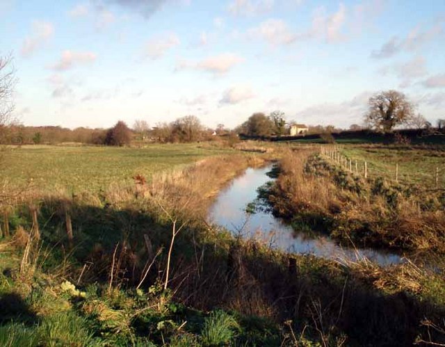 River Blackwater and Worthing Church - geograph.org.uk - 309471