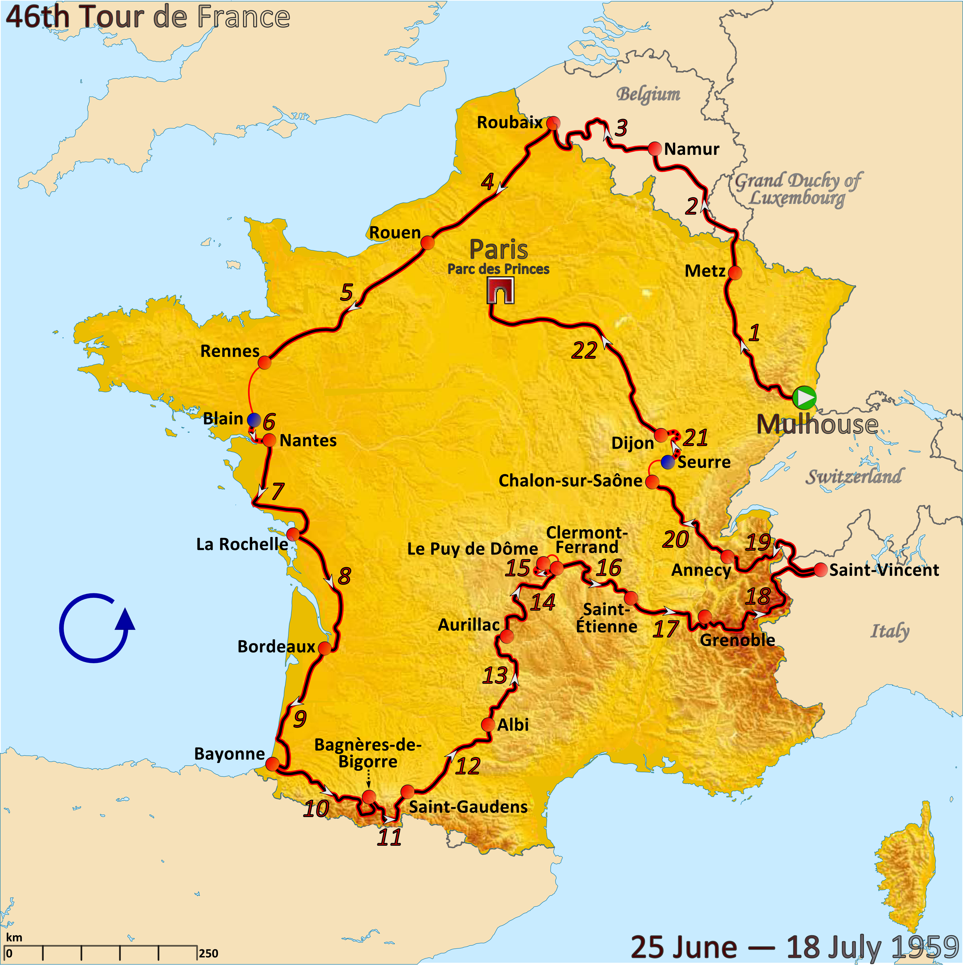 1959 Tour De France Wikipedia
