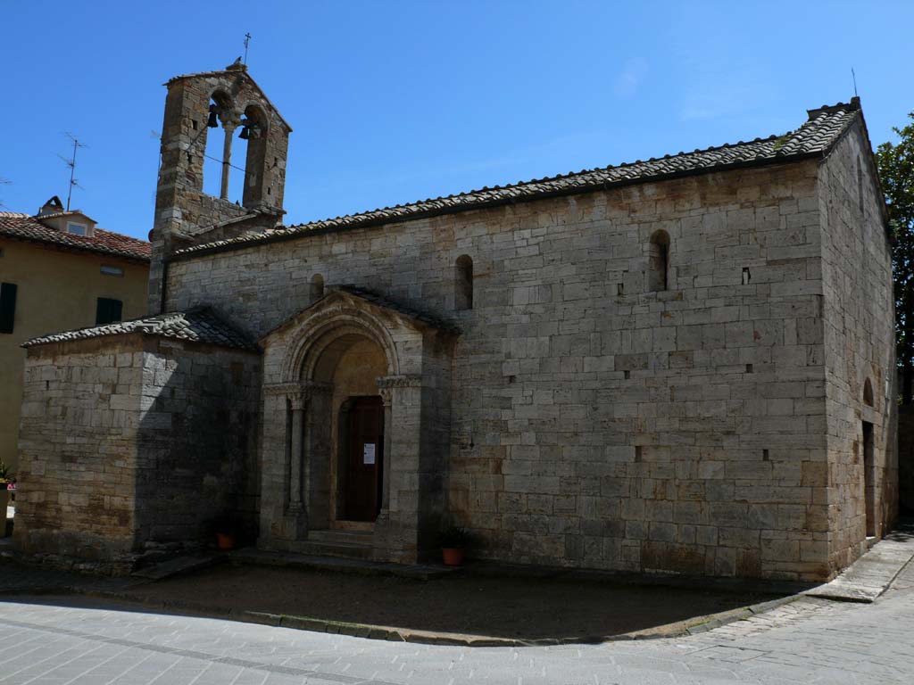 Chiesa Santa Maria Assuntai, San Quirico d'Orcia