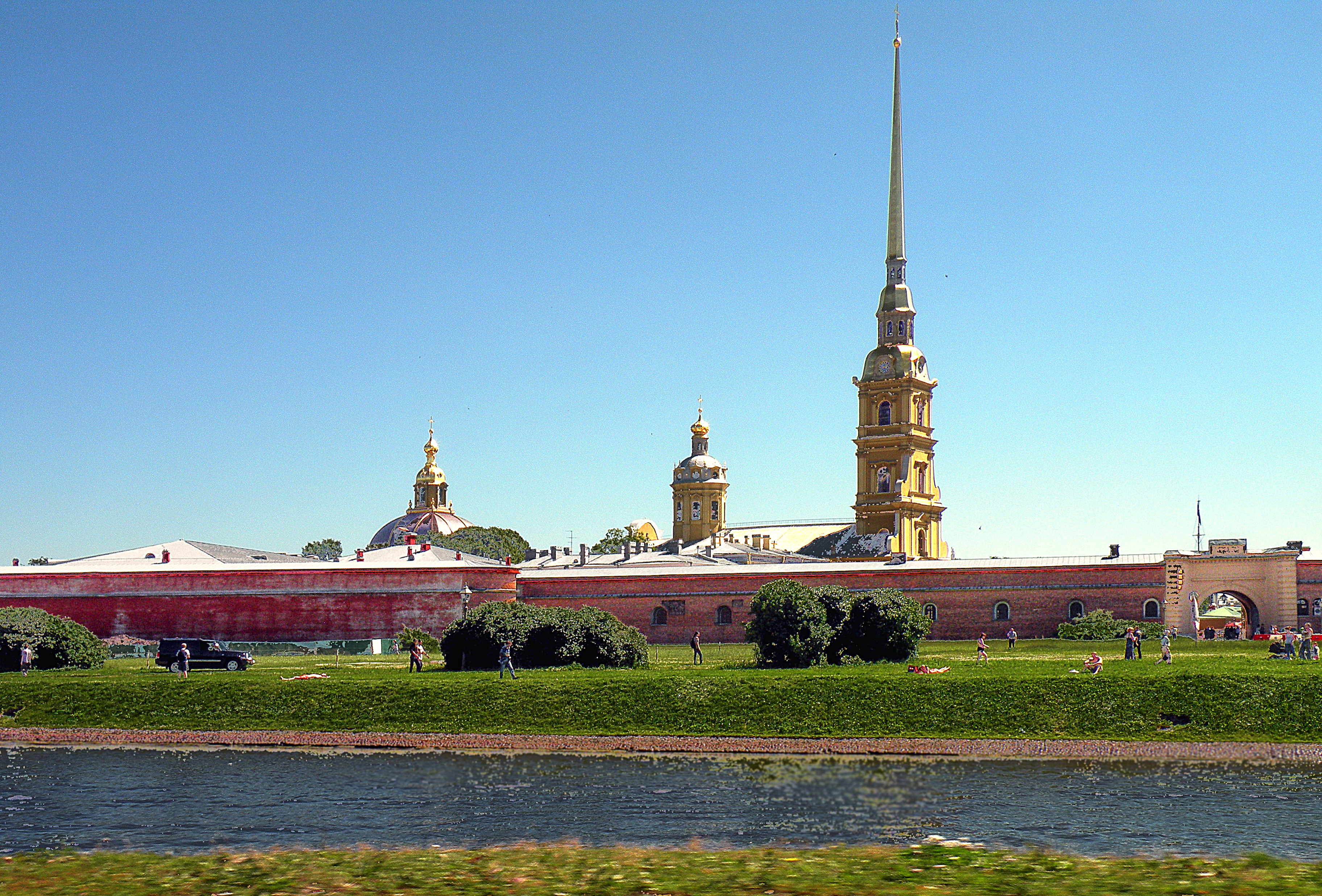 Петропавловская крепость в санкт петербурге фотографии