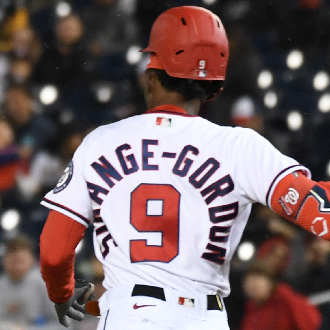 WASHINGTON, DC - APRIL 10: Washington Nationals second baseman Dee