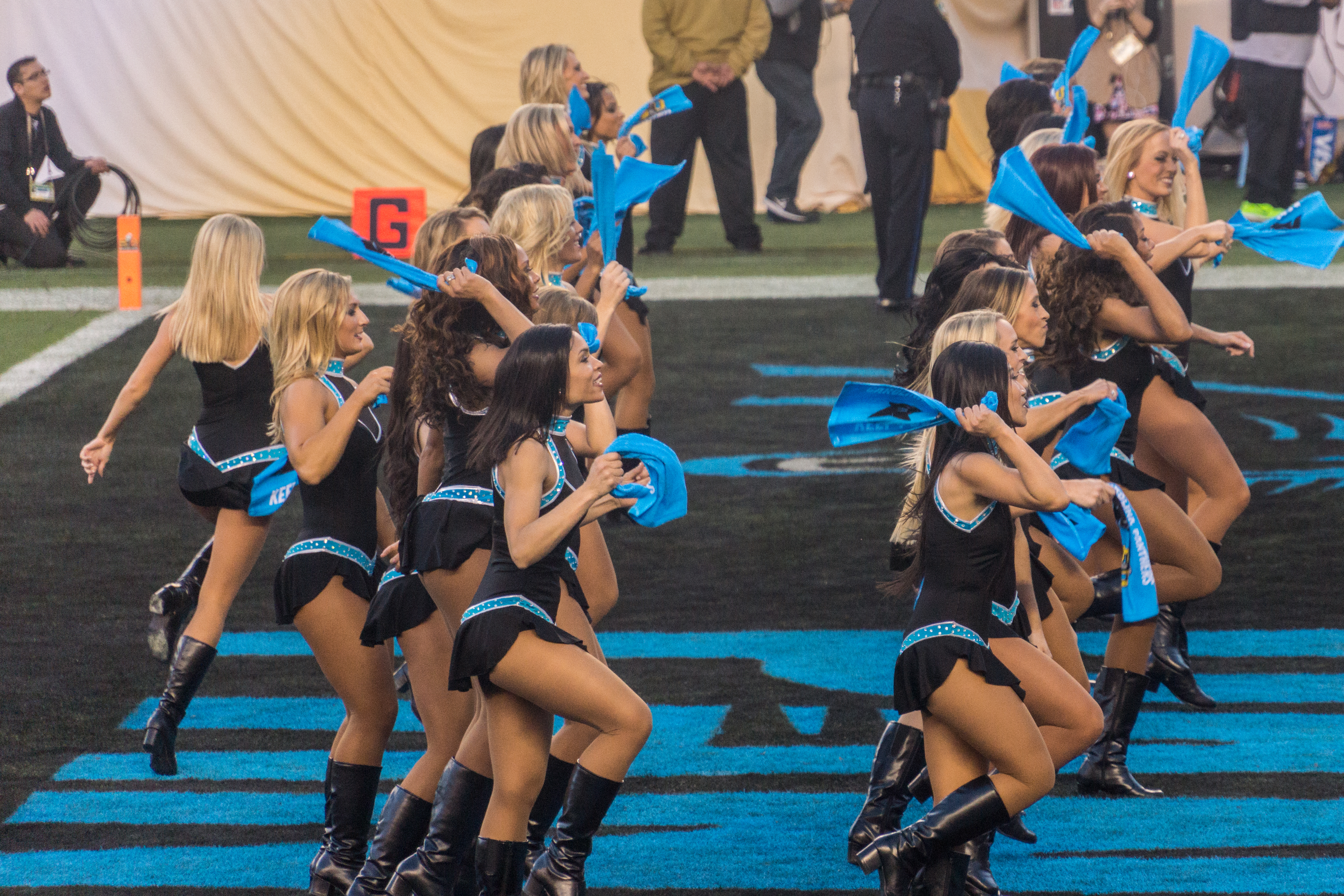 carolina panthers youth cheerleading outfit